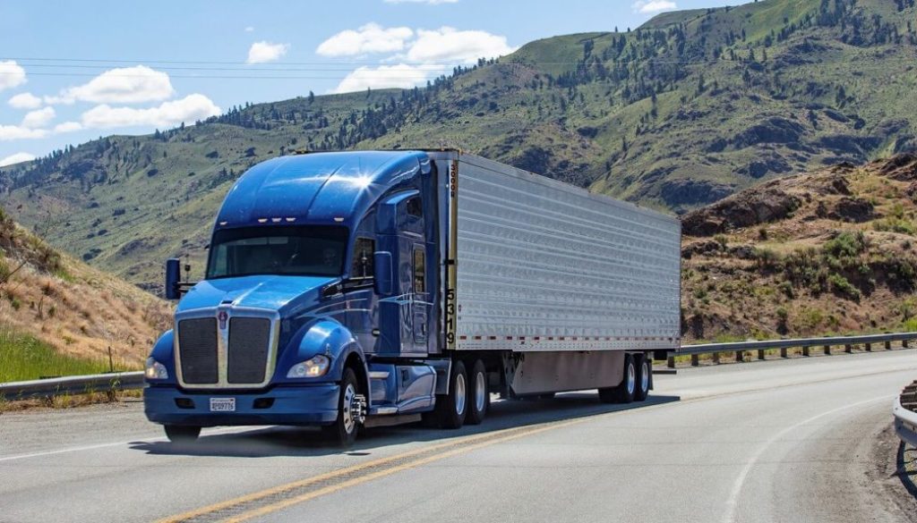 Turel Trucking tractor and trailer